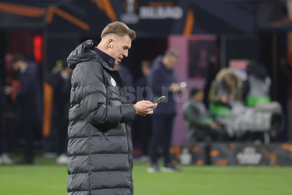 Lyon - FCSB, primele imagini de la firul ierbii