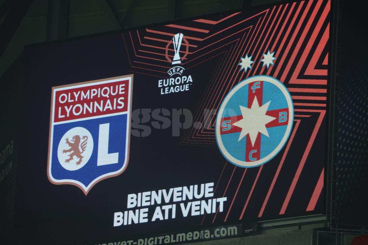 Lyon - FCSB, primele imagini de la firul ierbii
