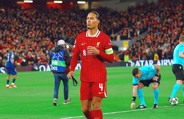 Replica lui Van Dijk, după ce a fost surprins discutând cu șefii lui PSG: „Dacă cineva spune că știe, minte cu nerușinare”