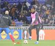 Lyon - FCSB, imagini de la încălzire
