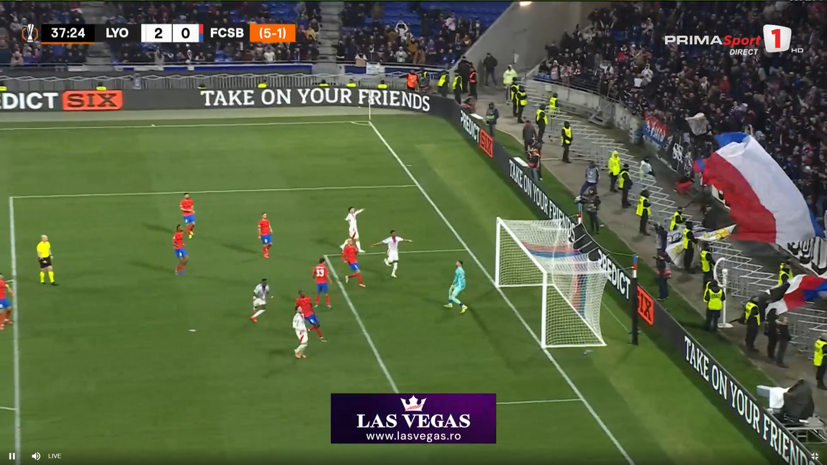 Nuamah, ratare uriașă în Lyon - FCSB