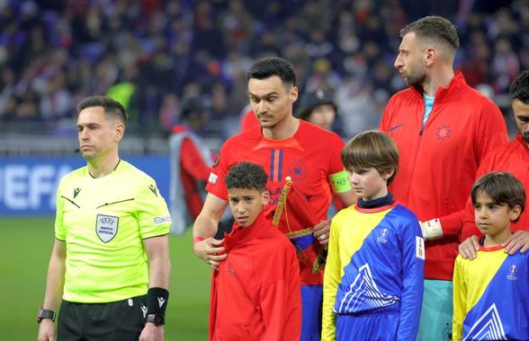 Gestul superb ratat de camerele TV la Lyon - FCSB! Adrian Șut, în centrul atenției