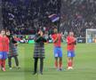 Imagini de la finalul meciului Lyon - FCSB / FOTO: Ionuț Iordache (GSP.ro)
