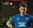 Ianis Hagi a ratat la loviturile de departajare în Rangers - Fenerbahce, foto: captură Prima Sport