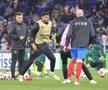 Lyon - FCSB, imagini de la încălzire