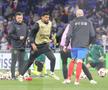 Lyon - FCSB, imagini de la încălzire