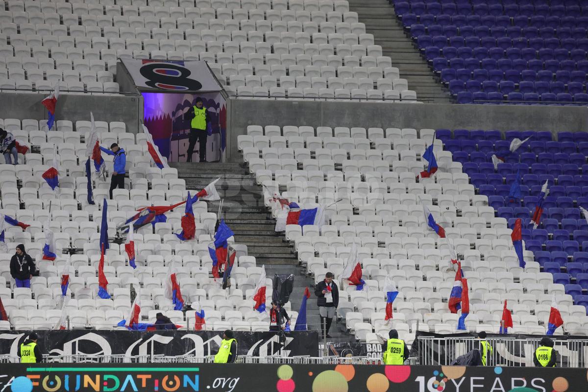 Lyon - FCSB, primele imagini de la firul ierbii