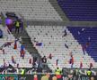Lyon - FCSB, primele imagini de la firul ierbii