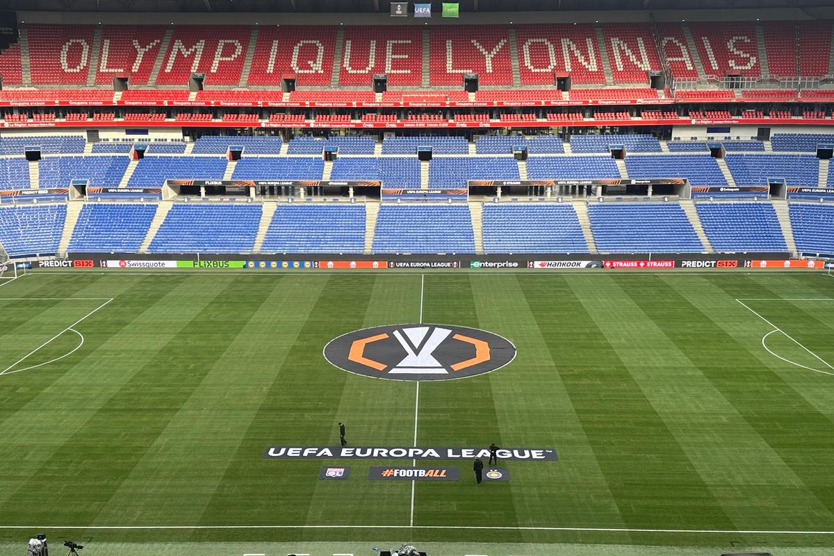 Imagini înainte de Lyon - FCSB