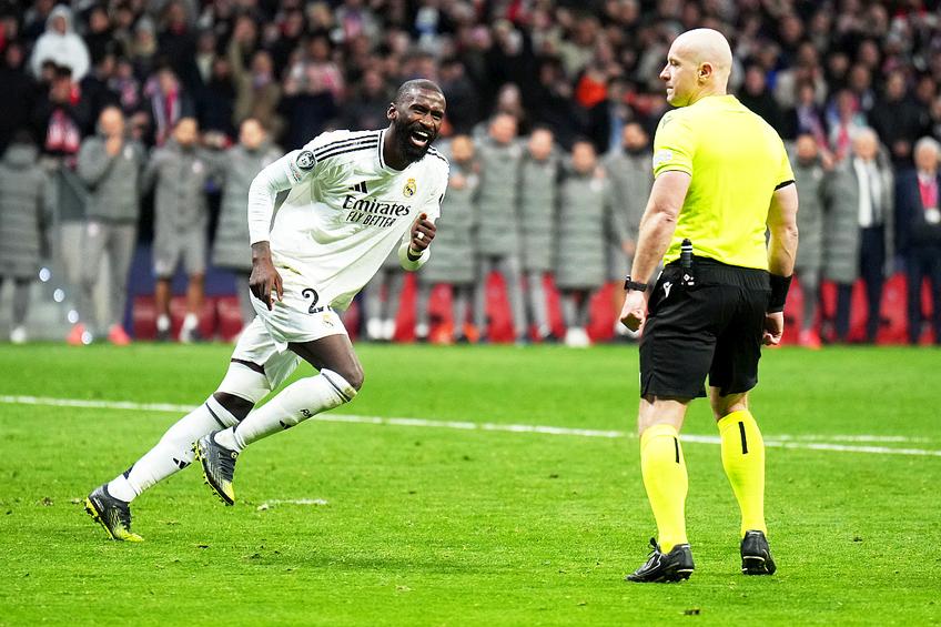 Antonio Rudiger a fost al cincilea executant al Realului // foto: Guliver/gettyimages