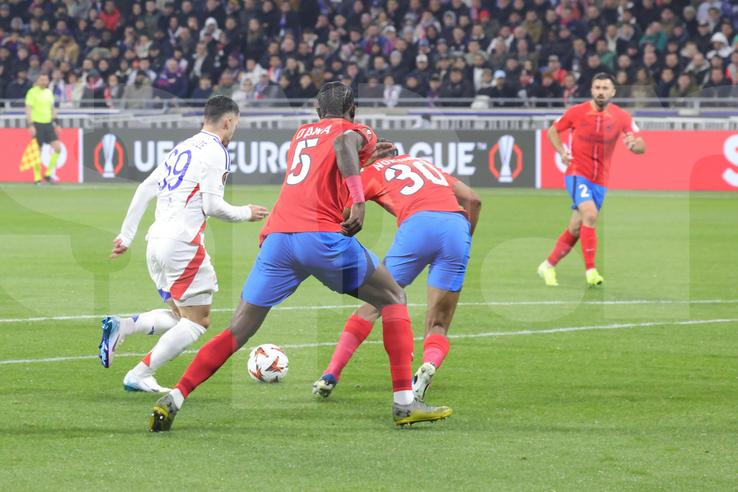Lyon - FCSB, imagini din partidă, foto: Ionuț Iordache