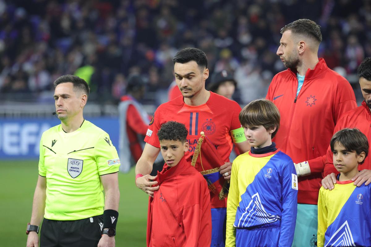 Gestul superb ratat de camerele TV la Lyon - FCSB