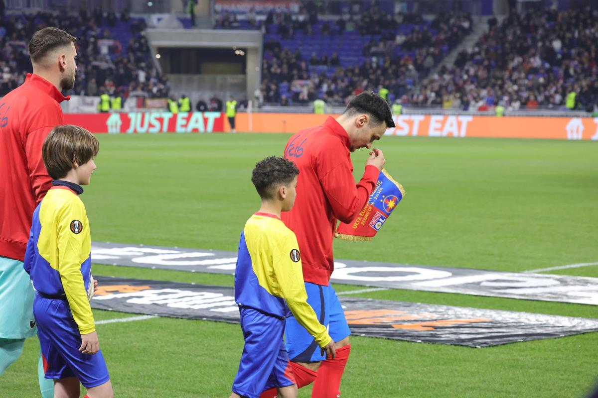 Gestul superb ratat de camerele TV la Lyon - FCSB