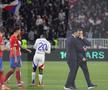 Imagini de la finalul meciului Lyon - FCSB / FOTO: Ionuț Iordache (GSP.ro)