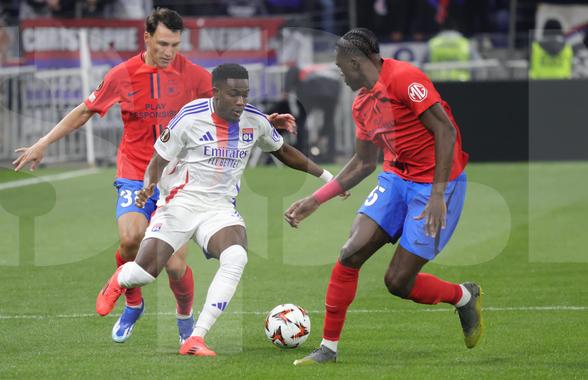 FCSB, fără sponsor principal pe tricou cu Lyon » Ce a apărut în schimb