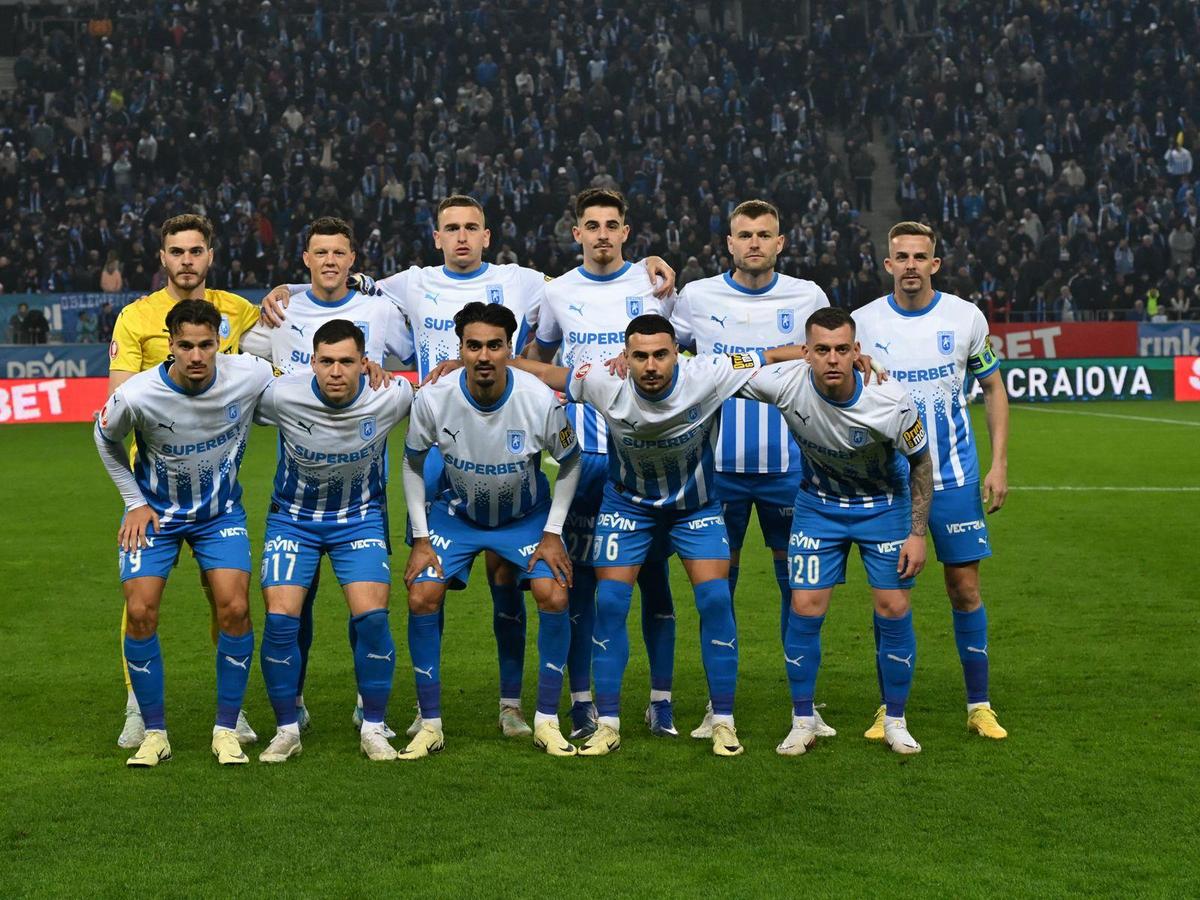 Universitatea Craiova - FC Argeș, duel în etapa 1 din play-off-ul Superligii