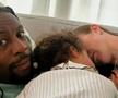Gael Monfils, Elina Svitolina și fiica lor, Skai Foto: Instagram