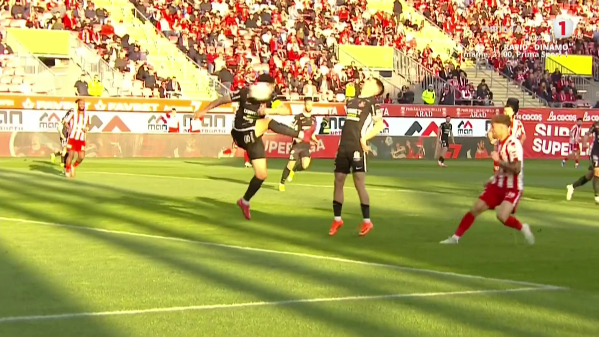 Gol de cascadorii rasului in UTA - Hermannstadt