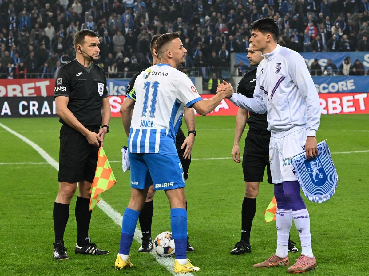 Universitatea Craiova - FC Argeș, duel în etapa 1 din play-off-ul Superligii