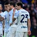 Căpitanul Lautaro Martinez, alături de alți trei jucători indispensabili la Inter, Federico Dimarco, Piotr Zielinski și Nicolo Barella / Foto: Imago
