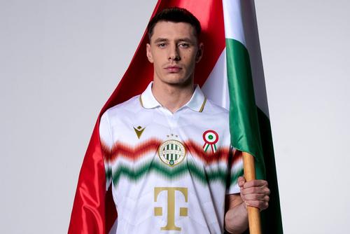 Marius Corbu, tricou special de Ziua Maghiarilor de Pretutindeni / Facebook @Ferencvarosi Torna Club