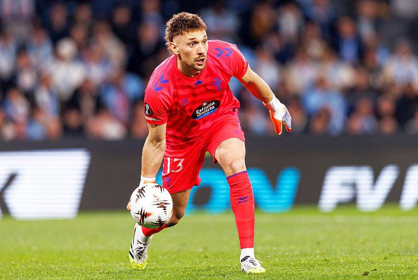 Ionuț Radu în Celta Vigo - Lyon // foto: Imago Images