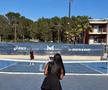 Patrick Mouratoglou, antrenament cu iubita Linda-Caroline Nobat