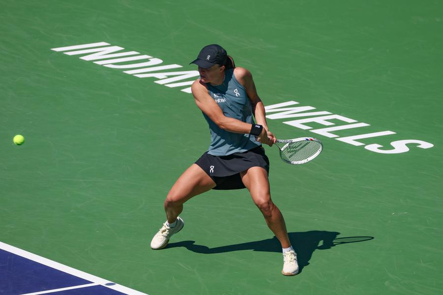 Iga Swiatek la Indian Wells Iga Swiatek, criză de nervi cu un game înainte de eliminarea de la Indian Wells