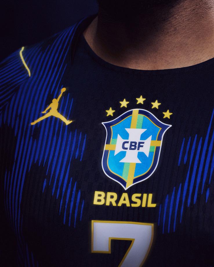 Echipamentul creat de Brazilia în colaborare cu Jordan / foto: instagram @brasil