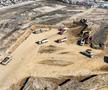 Imagini de pe șantierul stadionului de peste 100 de milioane de euro: „Se mișcă pământul. La propriu!”