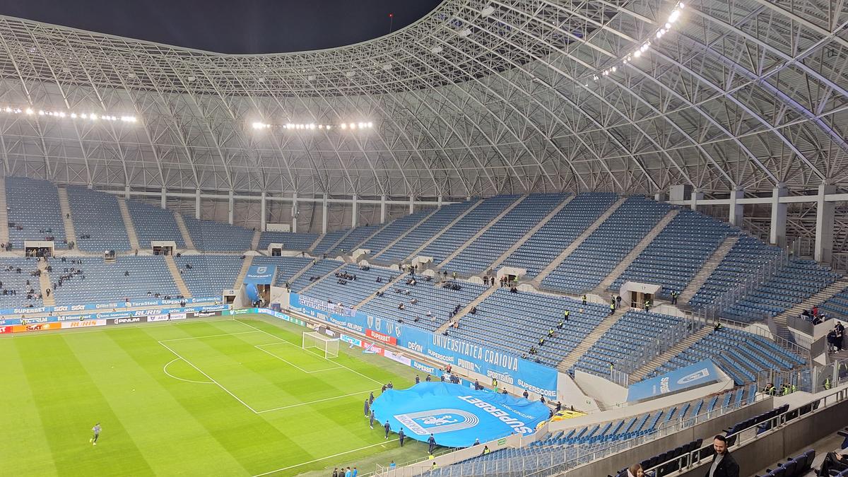 Universitatea Craiova - FC Argeș, imagini înainte de meci