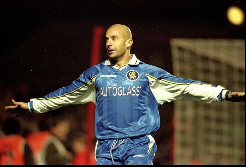 Gianluca Vialli în tricoul lui Chelsea, în 1998 // sursă foto: Guliver/gettyimages