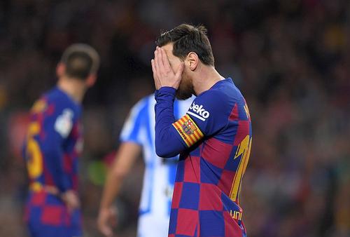 Leo Messi și Barcelona trec prin clipe grele // FOTO: Guliver/GettyImages