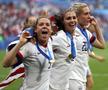 VIDEO „E sănătos ce faci?” Însărcinată în nouă luni, Alex Morgan nu renunță la antrenamente
