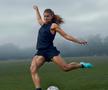 VIDEO „E sănătos ce faci?” Însărcinată în nouă luni, Alex Morgan nu renunță la antrenamente