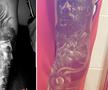 Nick Kyrgios și-a tatuat întregul braț stâng în onoarea lui Kobe Bryant // sursă foto: instagram @ k1ngkyrg1os