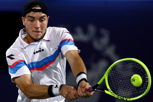 Jan-Lennard Struff în acțiune FOTO Guliver/GettyImages