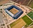 Imagine aeriană cu arena covăsneană // FOTO Raed Krishan (Sfântu Gheorghe)
