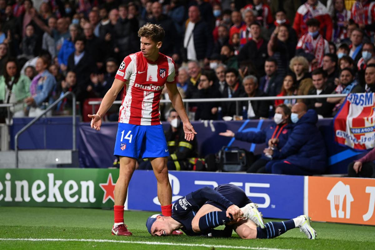 Atletico Madrid - Manchester City. Încăierare pe final