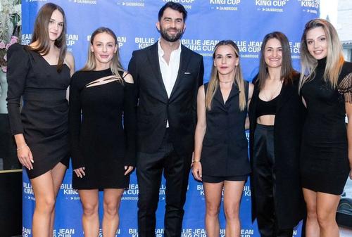 Componentele echipei României la dineul oficial