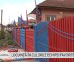 Pasiunea pentru FCSB nu are limite » Un oltean și-a vopsit locuința în roș-albastru: „Fac și cotețele la porci și găini”