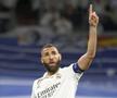 Karim Benzema e Mister Champions League. Foto: Imago Images