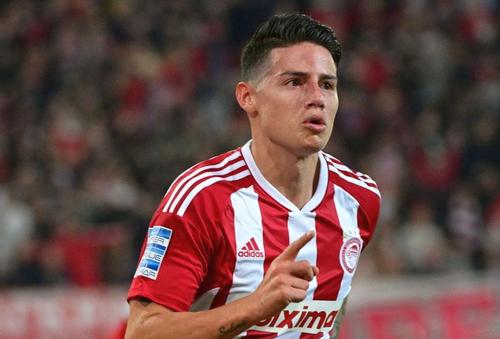 Mijlocașul columbian James Rodriguez (31 de ani) a reziliat contractul pe care îl avea cu formația greacă Olympiacos Pireu. 
Sursă foto: Instagram @ Olympiacos FC