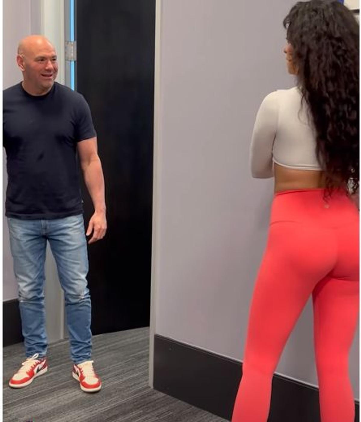 Speculații! Nina Drama, cel mai sexy reporter din UFC, ar fi „vinovată” pentru abandonul anului: Arman s-a retras înaintea luptei pentru centură