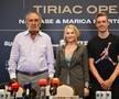 Ion Țiriac, Nadia Comăneci și Denis Shapovalov, la tragerea tabloului de la Țiraic Open 2024 / FOTO: Raed Krishan (GSP.ro)