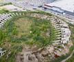 Stadionul național din Vilnius, Lituania, înaintea demolării din 2022