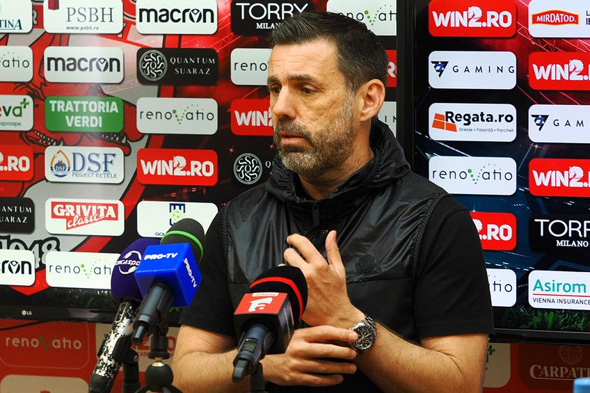 Antrenorul lui Dinamo, Zeljko Kopic, a dezvăluit la conferința de presă de dinaintea meciului cu Poli Iași că și-a dus jucătorii în teambuilding / FOTO: Ionuț Iordache (GSP.ro)