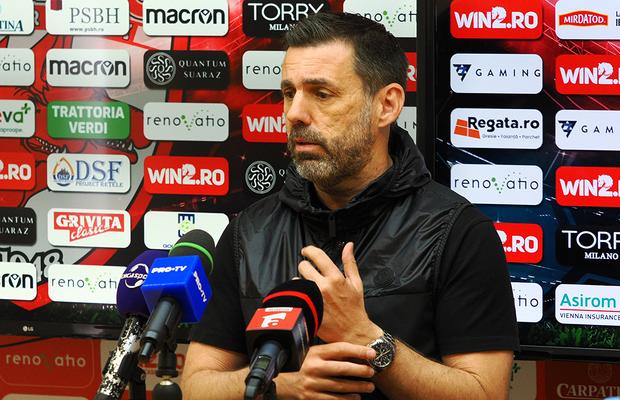 Ce a decis Zeljko Kopic în premieră, înainte de meciul cu Poli Iași » Ce spune despre incidentul cu Adnan Golubovic