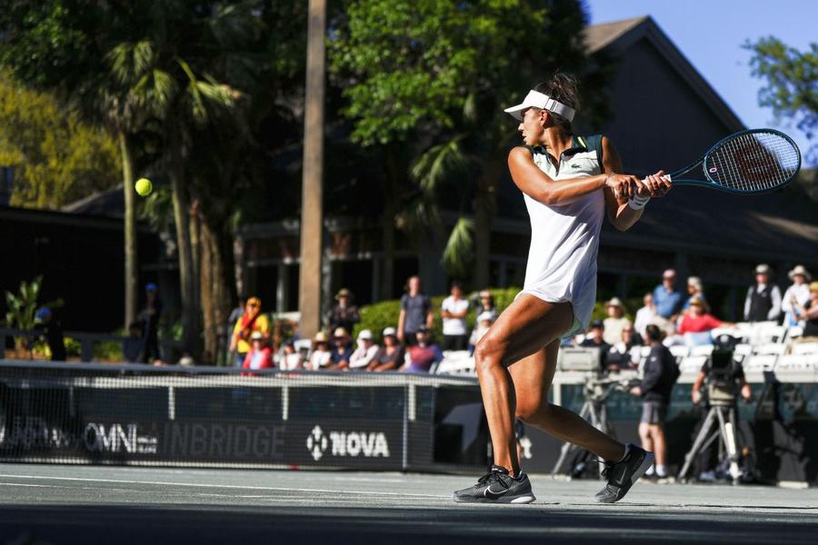 Jaqueline Cristian/ foto: Imago Images Ziua României! Revenire epică în fața Ucrainei și CALIFICARE în premieră la turneul final al BJK Cup! » Jaqueline Cristian și Ana Bogdan, eroine în Florida
