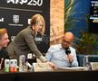 Nadia Comăneci și Denis Shapovalov, la tragerea tabloului de la Țiraic Open 2024 / FOTO: Raed Krishan (GSP.ro)
